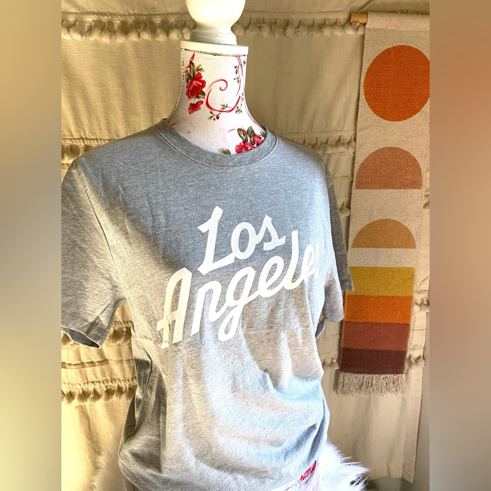 Gray Los Angeles Graphic Tee
